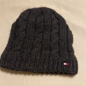 Tommy- HILFIGER kids color gray winter hat